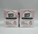Pack Wonderbelly Bloat & Gas Relief Chewable Tablets 42 Ct Each Exp 5/26. Fixed Price $14.99.