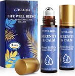 2-PACK Serenity & Calm Essential Oil Roll On Pure Natural Blend. Fixed Price $22.85.