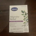 Hyland's Naturals Migraine Headache Pain Relief 100 Tablets Homeopathic. Fixed Price $42.99.
