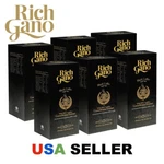 6 Boxes Rich Gold Black Coffee Premium Gourmet Reishi Mushroom Ganoderma. Fixed Price $114.99.