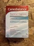 Canesbalance Bv Gel 7 Count Treatment For Bacterial Vaginosis - Exp: 11/15/26. Fixed Price $31.97.