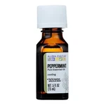 Aura Cacia Pure Essential Oil Cooling Peppermint 1 Each 0.5 Oz. Fixed Price $7.80.