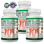 New 3 X Bottle Healthy Legs Support Circulation Vein 180 Capsules Free Shipping. Fixed Price $25.42.