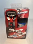 *new* Gillette MACH3 Turbo Champion Razor Set W/ Cartridges, Shave Gel, Case. Fixed Price $169.99.
