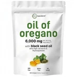 2 In 1 Oil Oregano & Black Seed Softgels Count With Carvacrol,immune Support. Fixed Price $14.88.