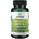 Swanson Full Spectrum Turmeric, Garlic And Cayenne 60 Capsules. Fixed Price $11.09.