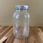Golden Harvest Mason Jar Quart With Lid Cornucopia. Fixed Price $24.95.