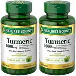 Pack Turmeric Extract With Bioperine 1000 Mg High Potency 120 Capsules (2X60). Fixed Price $29.70.
