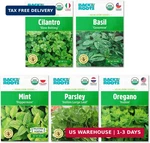 Back To The Roots Organic Herb Seeds Variety (5-PACK). Fixed Price $24.98.