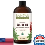 Banyan Botanicals Organic Castor Oil Pure And Refined For Face. Fixed Price $77.39.