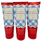 New Bath & Body Works Of 3 Tubes Gingham All American Cream Lotion 8 Oz. Fixed Price $47.99.