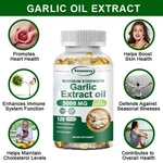 Garlic Extract Oil Capsules 5000MG - Heart Health, Lower Cholesterol Levels. Fixed Price $13.77.