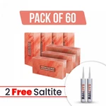 Salt Bricks 8X4X2 Pack Of 60 With Free Glue For Spa, Sauna Walls. Fixed Price $570.00.