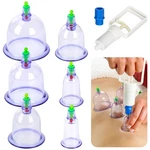 6 Cups Cupping Set Chinese Massage Medical Body Healthy Therapy Vacuum Suction. Fixed Price $8.99.