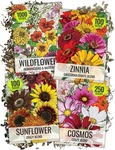 Seed Needs Butterfly Garden Packet Variety Collection - 4 Unique Varieties. Fixed Price $11.99.