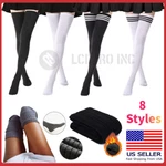 Girls Ladies Women Thigh Over The Knee Socks Extra Long Cotton Stockings Us. Fixed Price $7.19.