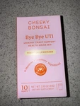 Cheeky Bonsai Bye Uti Urinary Tract Support Health Powder Drink Mix. Fixed Price $19.99.