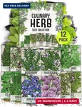 Needs Herb Seeds Variety Culinary Collection (12 Individual Packe. Fixed Price $14.61.