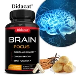 Brain Health Capsules Enhance Function Improve Memory Attention 120 Pills. Fixed Price $13.59.