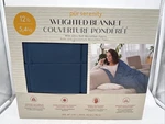 Pur Serenity Weighted Blanket 12LBS Blue 72 X48 Reduce Stress, Deeper Sleep New. Fixed Price $49.95.