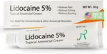 Lidocaine Hemorrhoid Treatment Cream 5% - 30 Gram Tube For External/ Internal Us. Fixed Price $31.99.