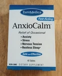 Euromedica, Anxiocalm, 45 Tablets-anxiety,stree,nervous Tension,restless Sleep. Fixed Price $39.95.