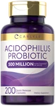 Acidophilus Probiotic 500 Million Cfu 200 Capsules Non-gmo By Carlyle. Fixed Price $12.99.