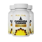 3-PACK Pure Peak Candida Cleanse Boost Gut & Colon Health 180 Capsules. Fixed Price $36.95.