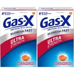 2 Pack Gas-x Ultra Strength 50 Each. Fixed Price $36.63.