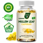 Mullein Capsules Lung Support Respiratory Health & Immune Boost Herbal Extract. Fixed Price $10.99.