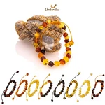 Adjustable Polish Knotted Baltic Amber Bracelet -pain Relief -one Size Fits Most. Fixed Price $14.99.