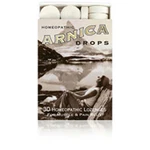 Homeopathic Arnica Drops 30 Lozenges. Fixed Price $12.00.