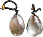 Acxico 2PCS Natural Ghost Phantom Quartz Crystal Gems Specimen Healing Pendant. Fixed Price $17.43.