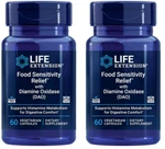 Life Extension Food Sensitivity Relief Diamine Oxidase (dao) 20,000HDU Hist 2X60. Fixed Price $53.95.