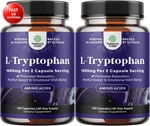 Pure L-tryptophan 1000MG Capsules Supplement For Sleep, Promotes. Fixed Price $54.10.