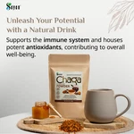 Chaga Tea Raw Coarse Grounded Powder 8OZ All Natural Wild Harvested Sayan. Fixed Price $35.99.