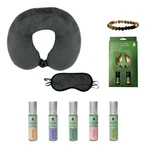 Sleep Serenity Set: Pursonic Aromatherapy Essential Oils Rollerballs, Lava Stone. Fixed Price $44.99.