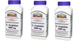 21ST Century L-arginine 1000MG Maximum Strength Tablets 3 Packs. Fixed Price $83.78.