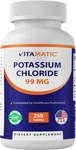 Vitatic Potassium 99MG 250 Tablets Chloride For Muscle,. Fixed Price $11.69.