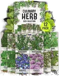Needs Herb Seeds Variety Culinary Collection 12 Pack, Mixed. Fixed Price $22.99.