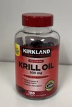 Kirkland Signature Krill Oil 500 Mg., 180 Softgels. Fixed Price $28.99.