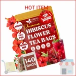 Freshdrinkus 140 Hibiscus Flowers Tea Bags, 100% Natural, Pure From. Fixed Price $22.50.