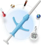 Temperature Microchip Kit For Dogs & Cats Qr Pet Id Tag 1.4X8MM. Fixed Price $22.00.