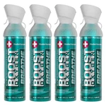 Boost Oxygen Breate Menthol All Natural 10 Liter Respiratory Canister, 4 Pack. Fixed Price $63.88.