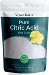 Viva Doria 100% Pure Citric Acid, Food Grade, Fine Grain, 2 Lb (907 G). Fixed Price $16.87.
