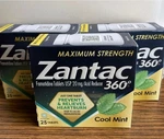 Lot Of Zantac 360 Cool Mint 25 Tablets Each (75 Total) Exp. 9/27 -new Sealed. Fixed Price $35.00.