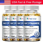 Nicotinamide 500MG Vitamin B3 Supplement - Energy Support Skin Health By Menxi. Fixed Price $23.01.