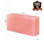 Pink Himalayan Salt Brick 8X4X2 Natural Foot Therapy Tile Home Spa Pack 1. Fixed Price $19.99.