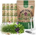 Organo Republic 12 Culinary Herb Seeds Variety Pack 7355+ Non Gmo Garden Kit. Fixed Price $14.99.