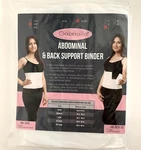 Gabrialla Abdominal Support Binder, Large, 9" Breathable Elastic AB-309(I) *new. Fixed Price $16.95.